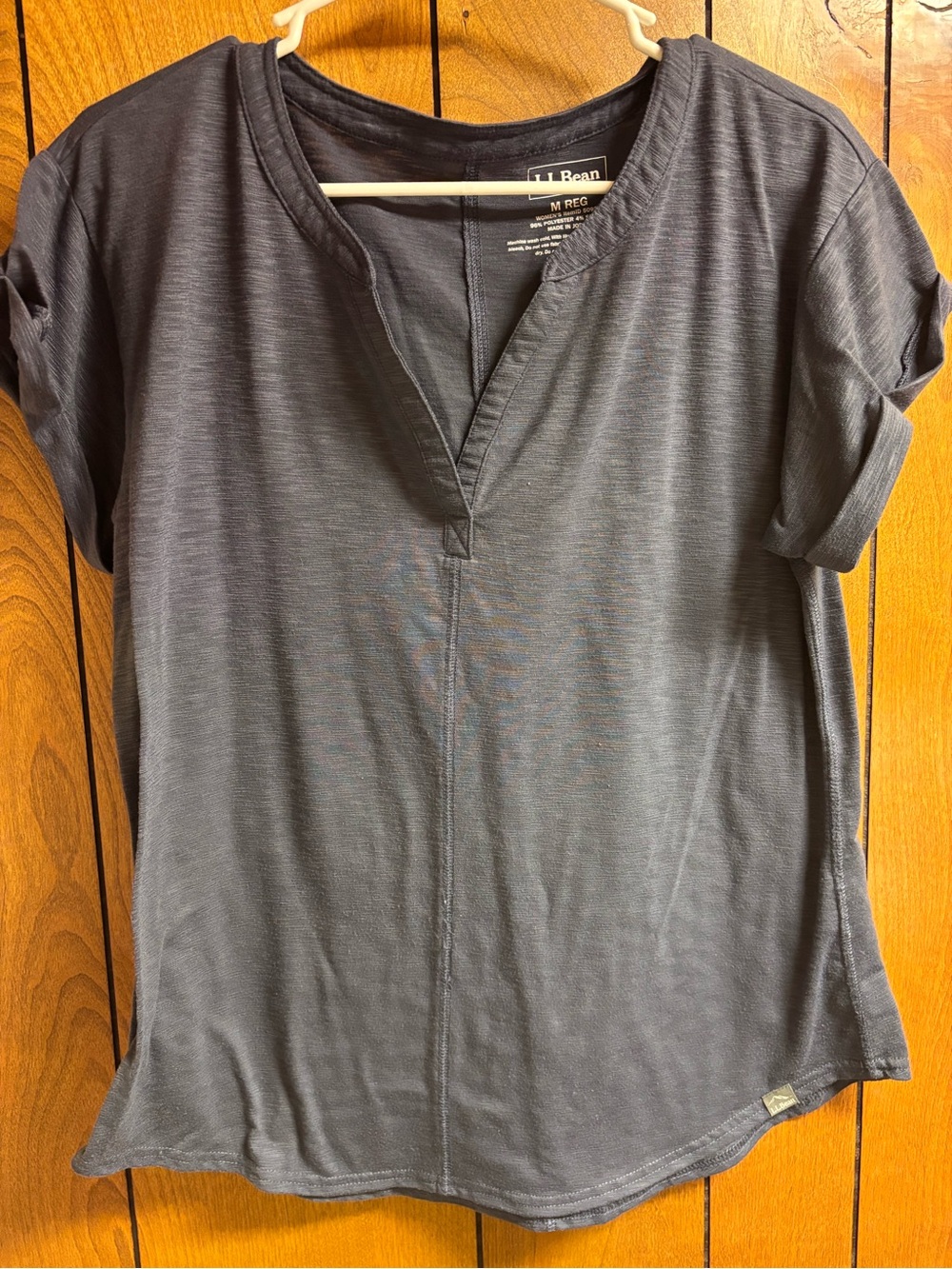 L.L. Bean Women's Short Sleeve V-Neck Tee